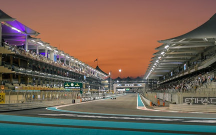 Luxury Formula 1 Race Track Abu Dhabi. by Abed Ismail